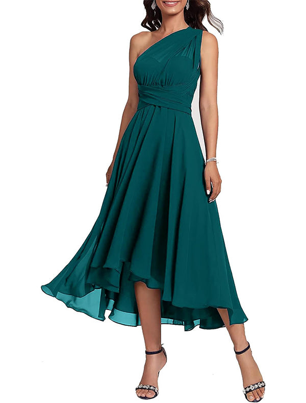Jimiss Blue convertible infinity chiffon dress