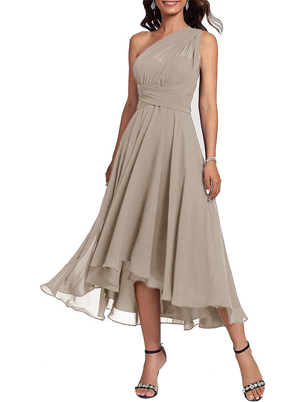 Jimiss Blue convertible infinity chiffon dress