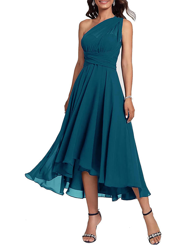 Jimiss Blue convertible infinity chiffon dress
