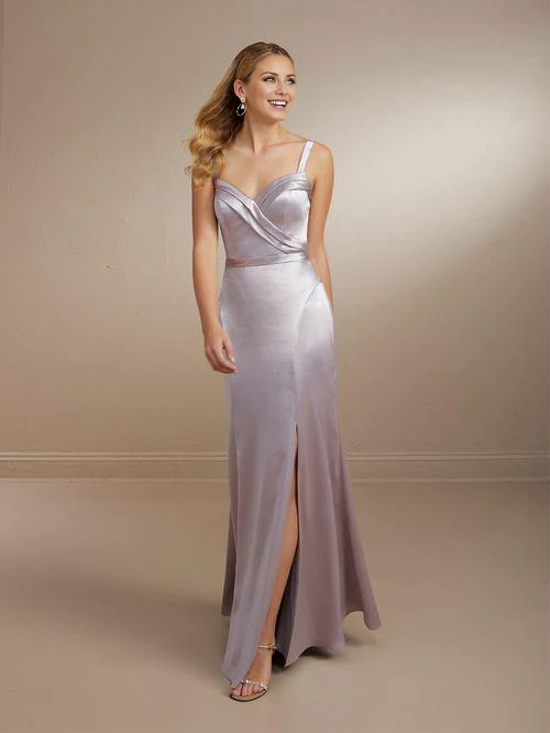 Vestido de fiesta Jimiss con escote corazón, hombros descubiertos, sin mangas, espalda descubierta, abertura lateral y largo hasta el suelo