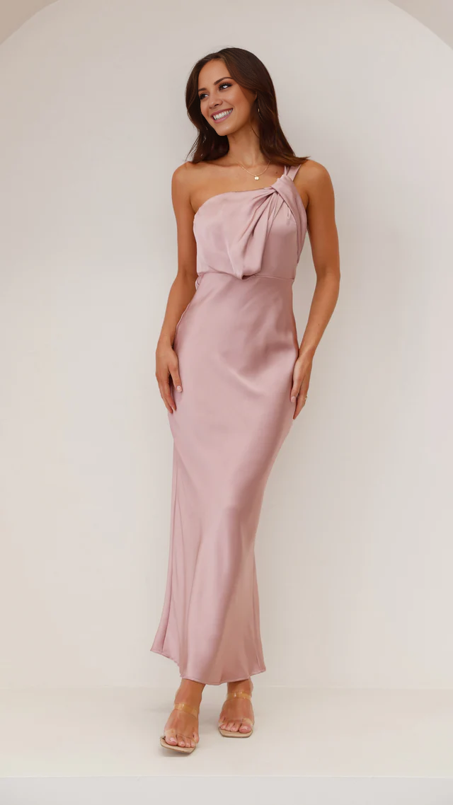 Vestido de fiesta Jimiss con tirantes al hombro, hombros descubiertos, espalda descubierta y largo hasta el suelo