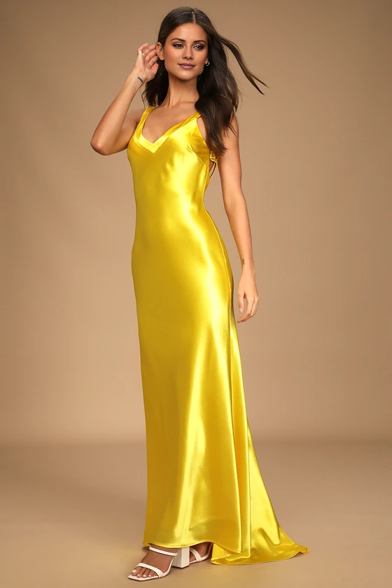 Vestido de fiesta Jimiss con escote en V, hombros descubiertos, sin mangas, espalda descubierta y largo hasta el suelo