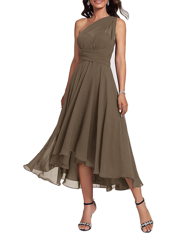 Jimiss Blue convertible infinity chiffon dress
