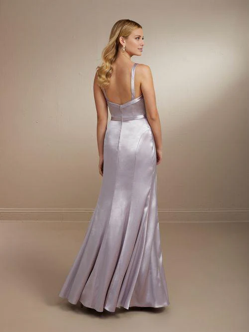 Vestido de fiesta Jimiss con escote corazón, hombros descubiertos, sin mangas, espalda descubierta, abertura lateral y largo hasta el suelo