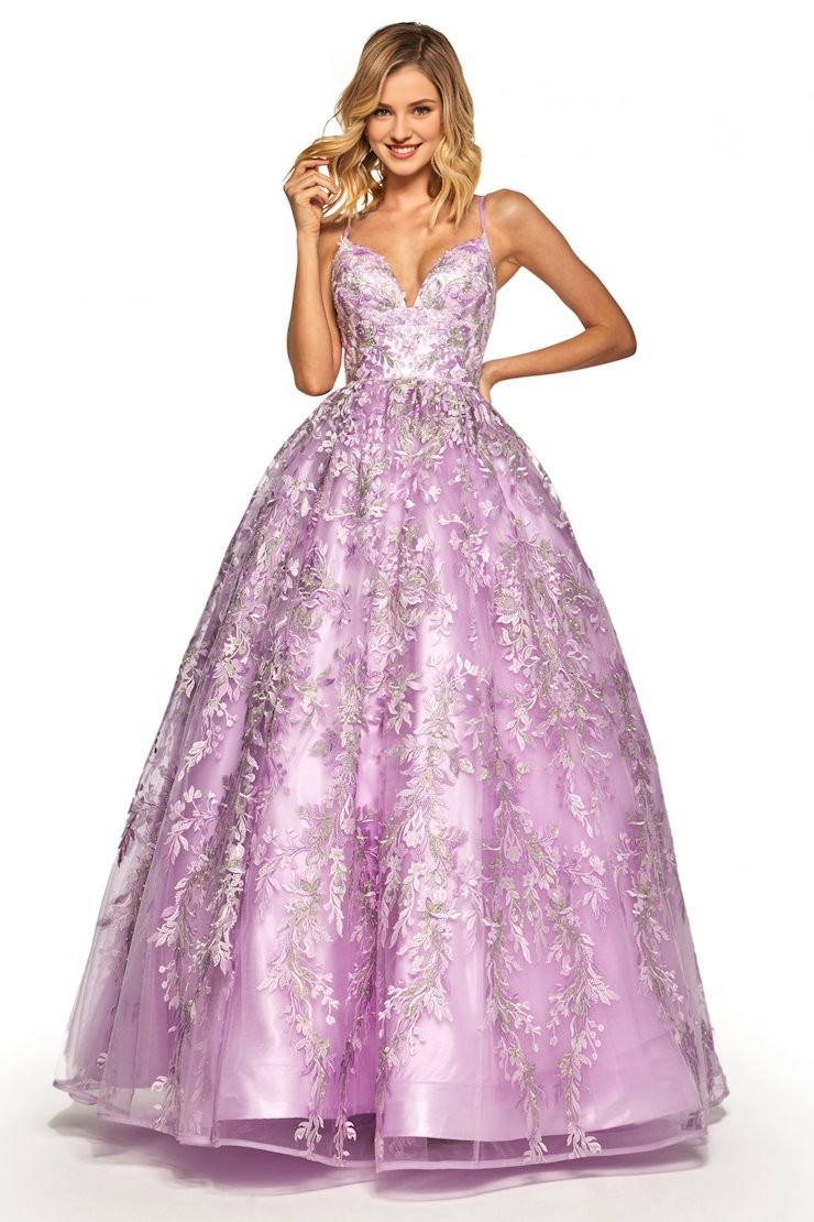 Mint Green Tulle A-Line Floor-Length Evening Dress with Intricate Embroidered Overlay