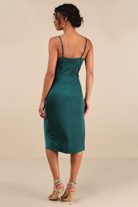 Vestido corto de fiesta Jimiss con escote cuadrado, hombros descubiertos, sin mangas, tirantes finos, espalda descubierta, abertura lateral