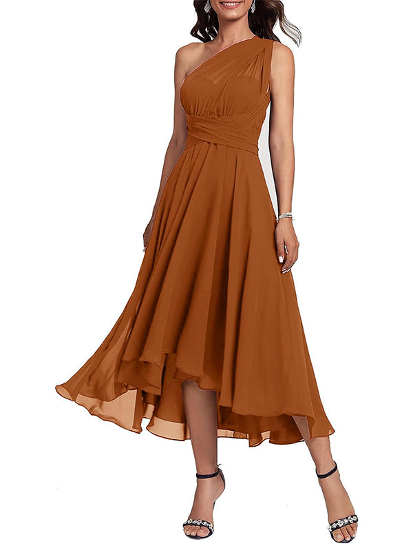 Jimiss Blue convertible infinity chiffon dress