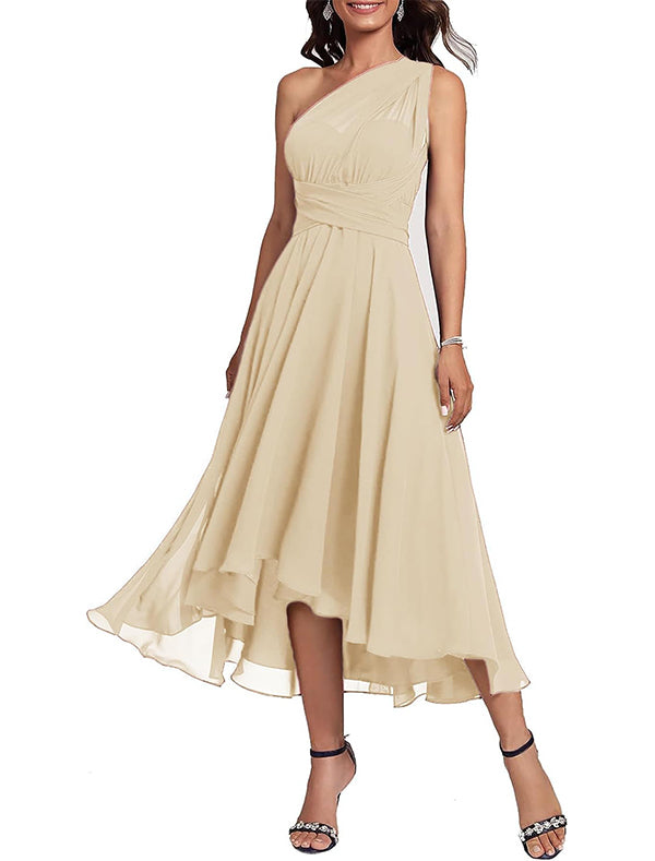 Jimiss Blue convertible infinity chiffon dress