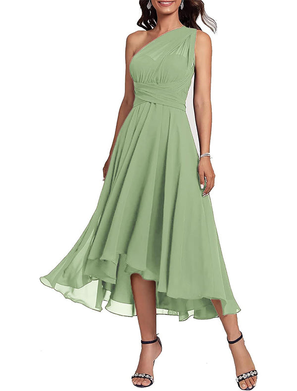 Jimiss Blue convertible infinity chiffon dress