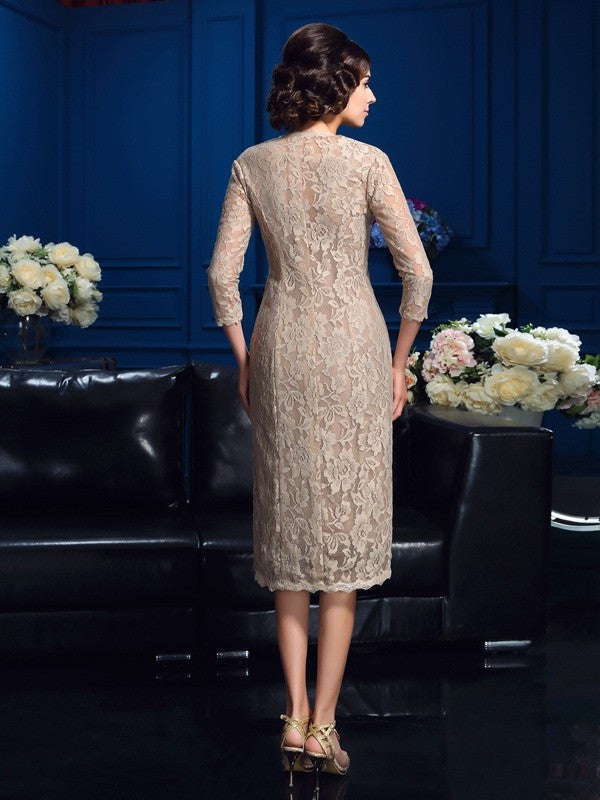 Abiti da sposa corti in taffetà senza maniche con scollo a V e scollo a V a tubino