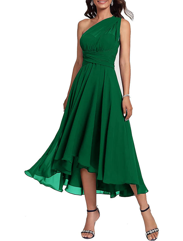 Jimiss Blue convertible infinity chiffon dress
