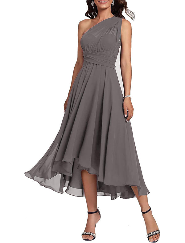Jimiss Blue convertible infinity chiffon dress