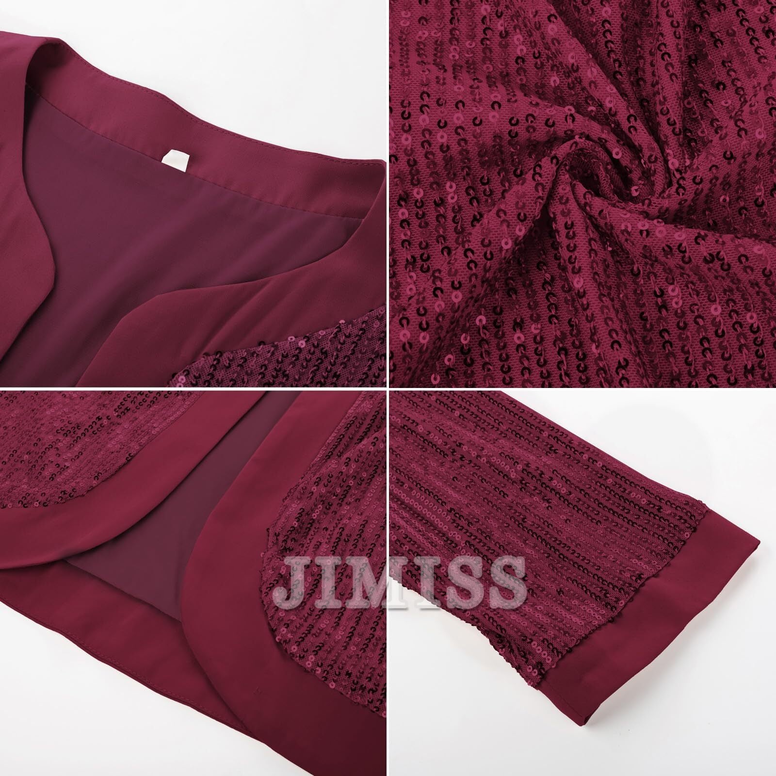 Sequined mother of the bride dresses wedding party cocktail party dress two-piece sequined dress set