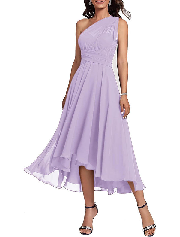 Jimiss Blue convertible infinity chiffon dress