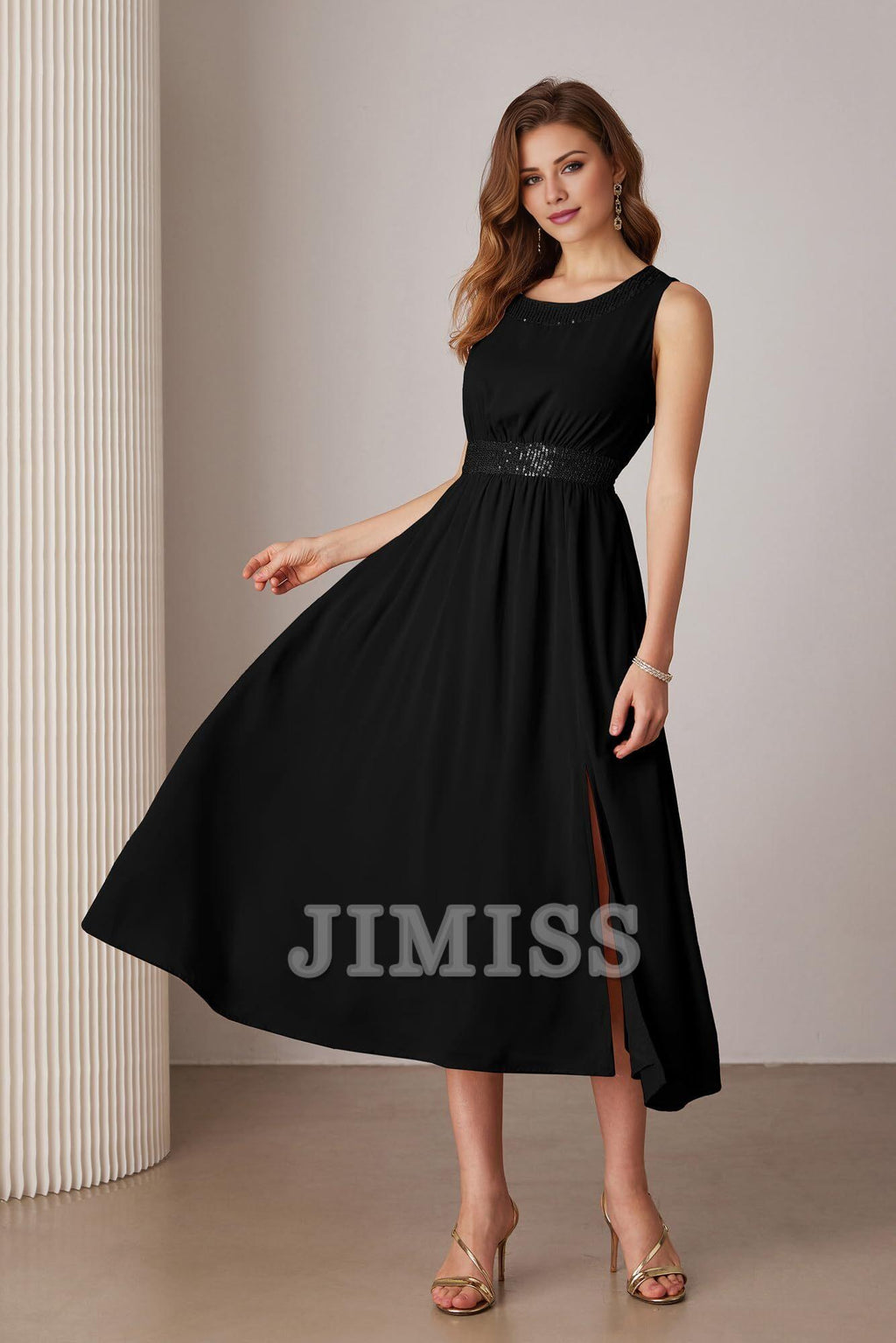 Vestidos de madre de la novia con lentejuelas, vestido de fiesta de boda, vestido de cóctel, conjunto de dos piezas con lentejuelas