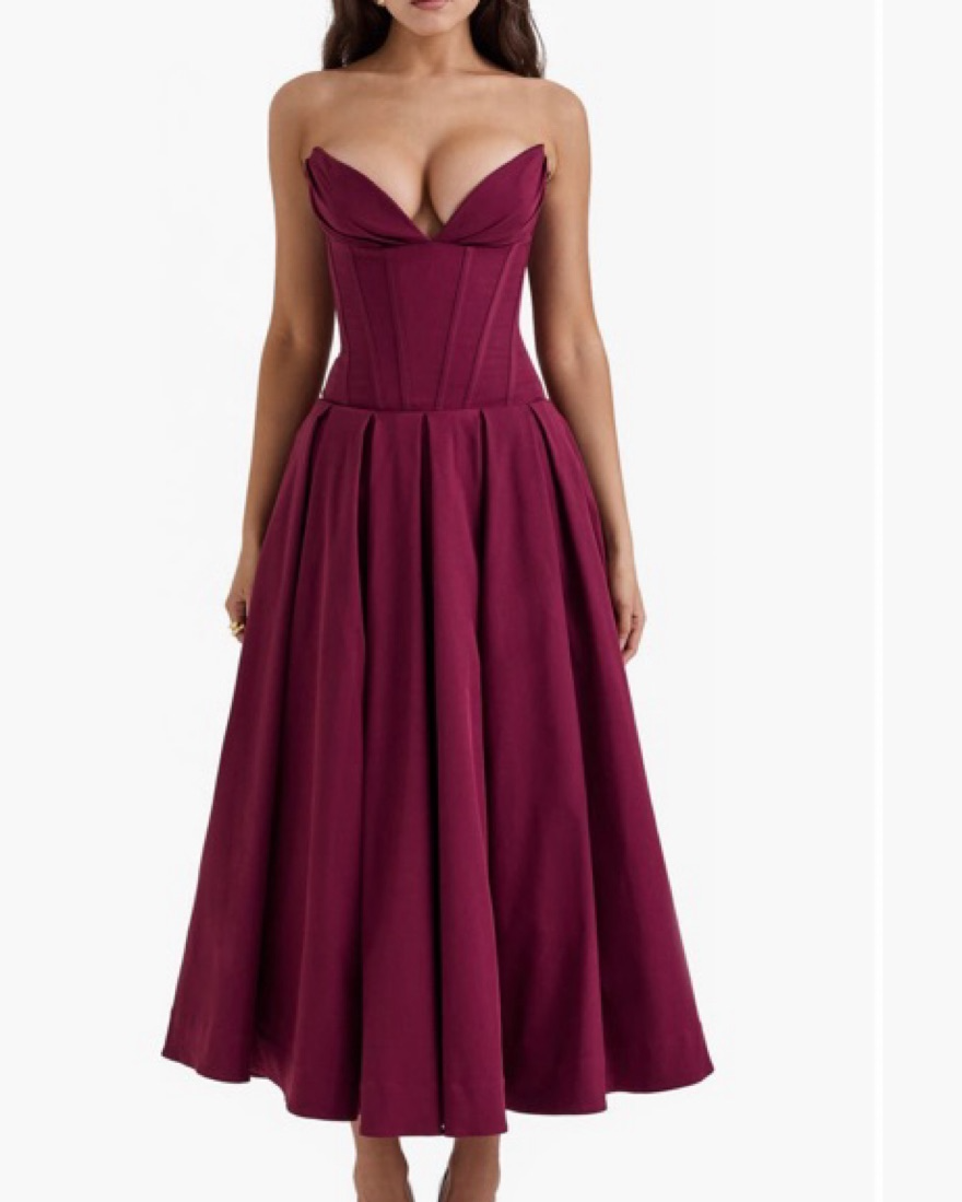 Bustier Sweetheart Neck Spaghetti Strap Pleated A-Line Floor-Length Evening Dress
