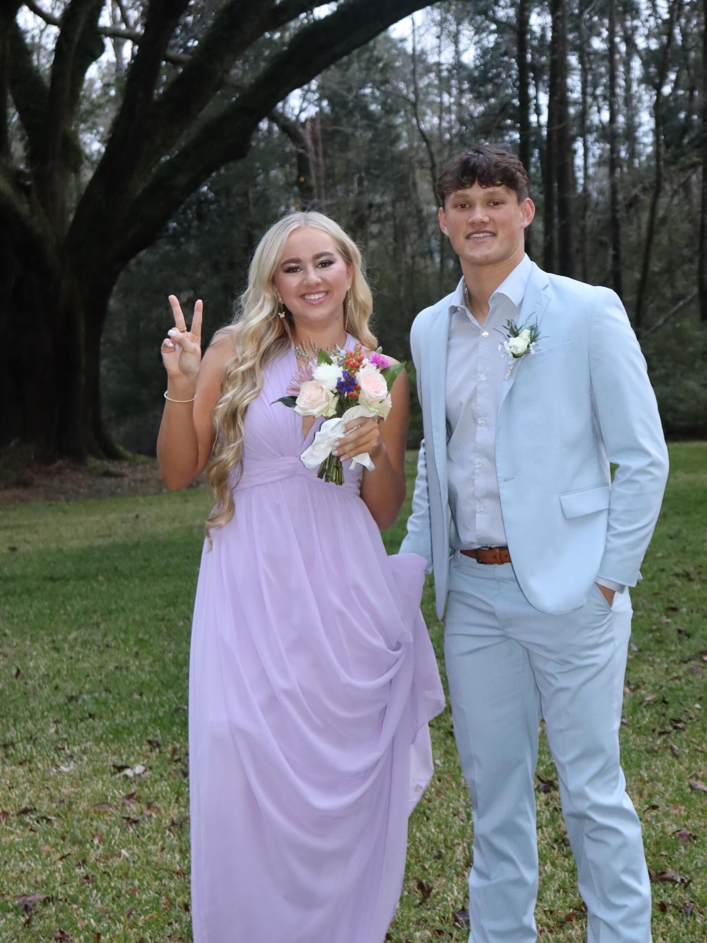 Chiffon Halter Prom Dress with Ruched Bodice, Open Back and Flowing Skirt