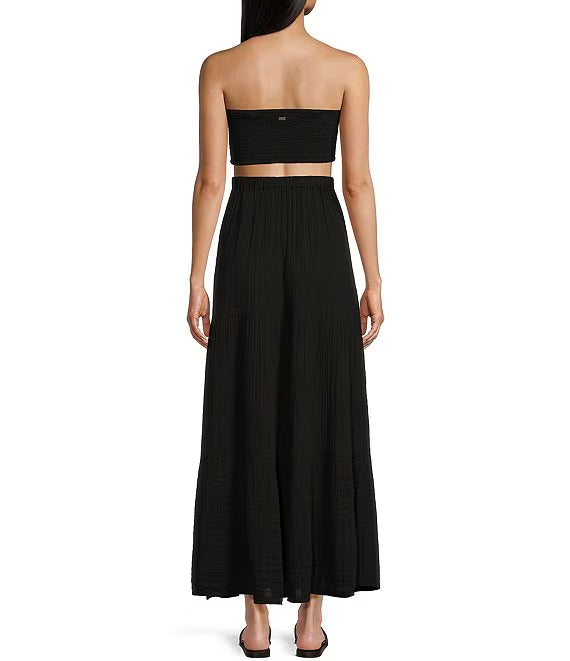 Vestido de fiesta de surf avanzado sin tirantes y sin espalda