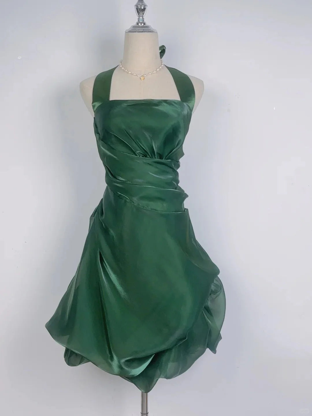 Elegant Ruched Strapless Sleeveless Zipper Back Asymmetrical Ruffled High-Low Champagne Homecoming Dresses