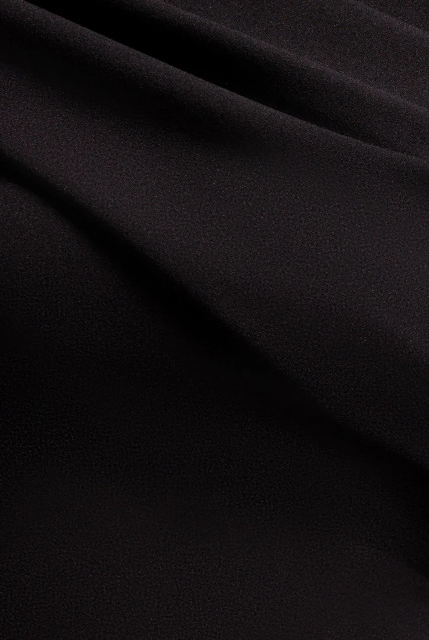 Fashion Off-Shoulder Neck Sleeveless Draped Sash Mermaid Floor-Length Evening Dress