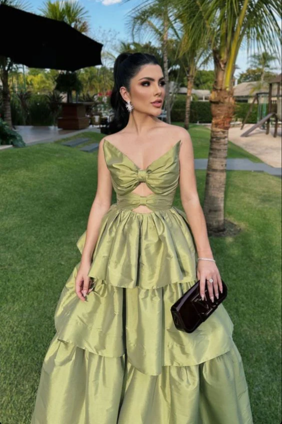 Gorgeous Mermaid Sweetheart Spaghetti Straps Lace-Up Back Floor Length Evening Dresses