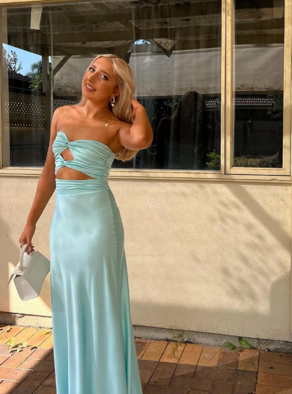 Stunning Mermaid Scoop Neck Sleeveless Sequin Floor Length Evening Dress