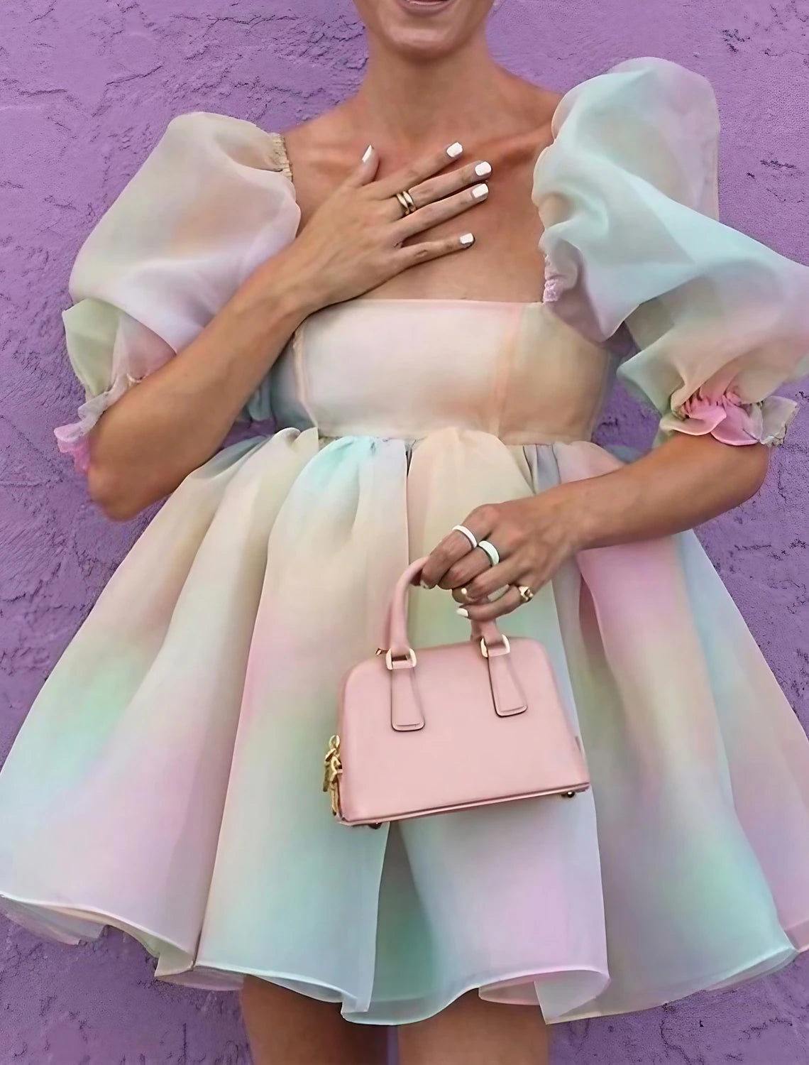 Abito da festa da donna, abito da ballo, abito da festa, mini abito, nero, bianco e rosso, manica corta, sfumatura di colore, maglia, primavera estate, scollo quadrato, moda, festa, vacanza, abito estivo, slim