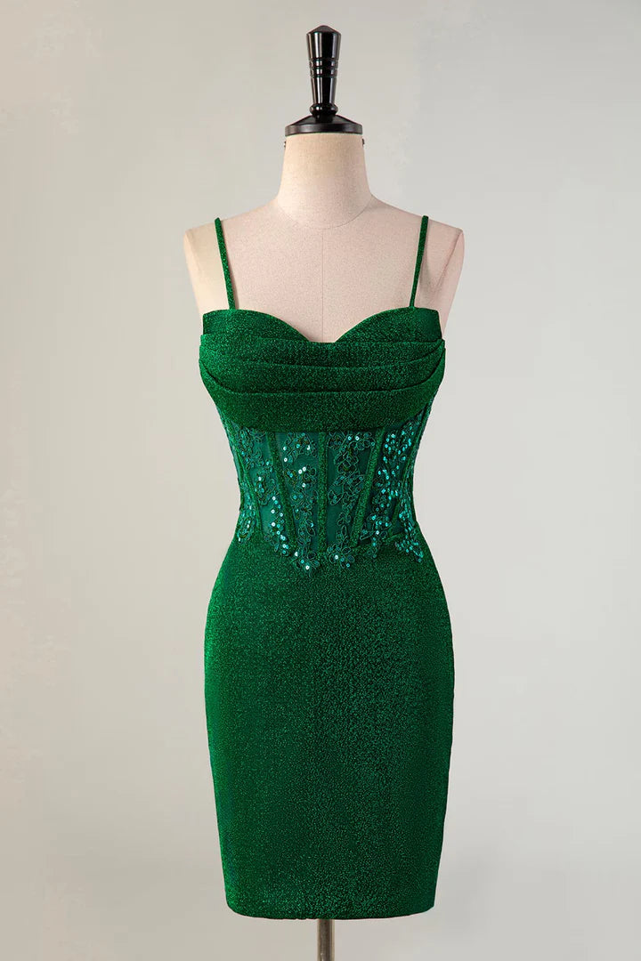 Vestido de vuelta al cole con corsé ajustado 