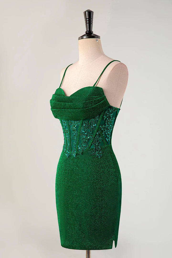 Vestido de vuelta al cole con corsé ajustado 