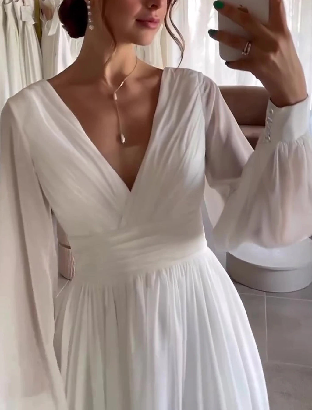 Vestidos de novia sencillos para despedida de soltera, vestidos de novia con brillo y destellos, vestido de fiesta, hombros descubiertos, sin mangas, hasta la rodilla, vestidos de novia de satén con pliegues y apliques.