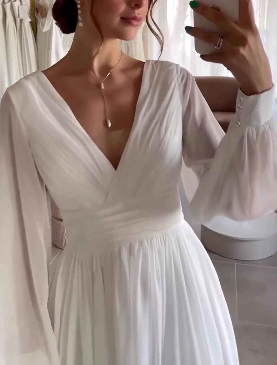 Vestidos de novia sencillos para despedida de soltera, vestidos de novia con brillo y destellos, vestido de fiesta, hombros descubiertos, sin mangas, hasta la rodilla, vestidos de novia de satén con pliegues y apliques.