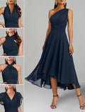 Jimiss Blue convertible infinity chiffon dress