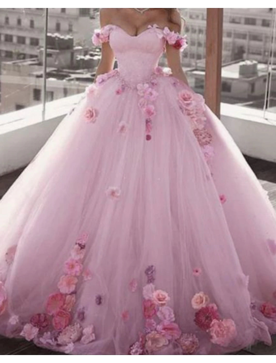 Vestidos de novia formales de compromiso, vestido de fiesta, hombros descubiertos, manga corta, cola de corte, satén, con apliques, para verano y otoño.