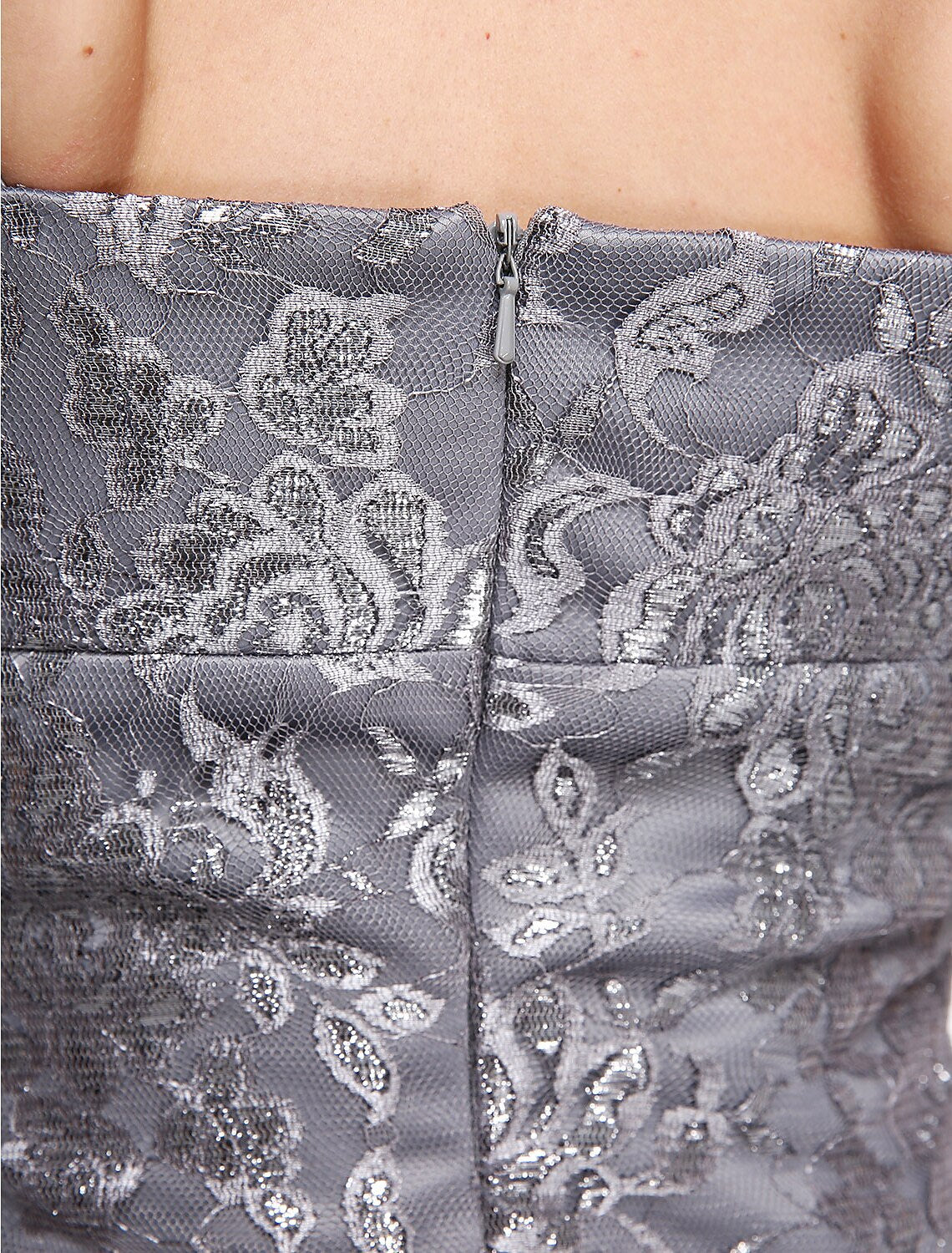 Abito da madre della sposa a tubino/colonna, due pezzi, spalline, lunghezza al ginocchio, pizzo, senza maniche, sì, con applicazioni in pizzo