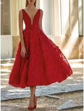 Vestido de noche elegante de corte A para invitados de boda, cumpleaños, largo hasta la rodilla, sin mangas, escote en V, cinturón/faja de encaje con pliegues