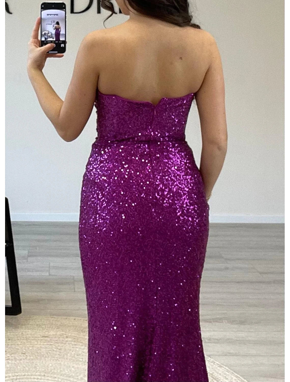 Mermaid / Trumpet Prom Dresses Sparkle Dress Prom Birthday Sweep / Brush Train Sleeveless Off Shoulder Sequined with Sequin